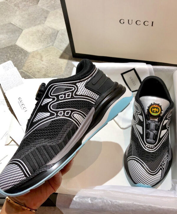 Gucci Unisex Ultrapace R sneaker Black - Image 4