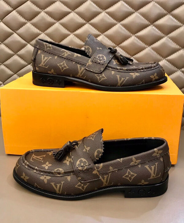 Louis Vuitton Men’s Voltaire Loafers Brown