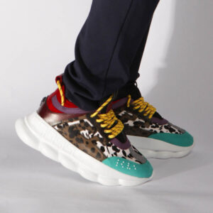 Replica Versace x The 2 Chainz “Chainz Reaction” Sneakers(Blue)