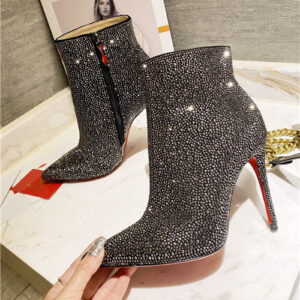 christian louboutin high heel boots