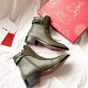 christian louboutin red bottoms boots