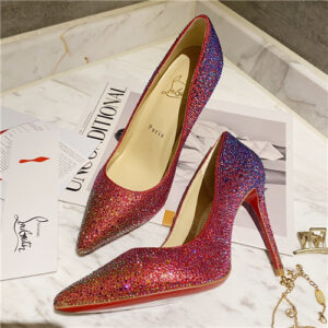 christian louboutin diamond high heels