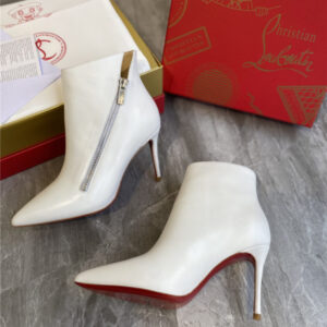 christian louboutin high heel booties